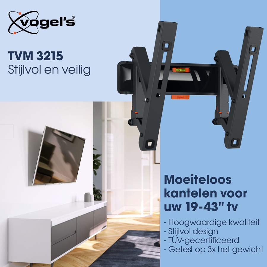 Vogel's COMFORT TVM 3215 | Kantelbare tv-beugel | 19-43 4